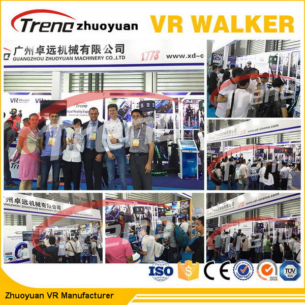 Shopping Mall Sistem Listrik Virtual Reality Treadmill Dengan 500w