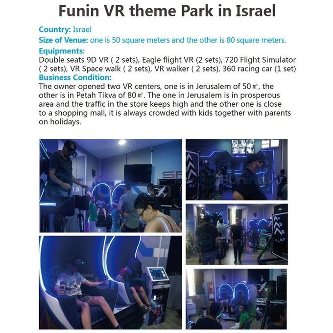 3.8KW 9D Cinema Reality Virtual VR Shooting Game Interaktif Untuk Anak-Anak