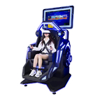 Rotasi 360 Derajat 9D VR Simulator Roller Coaster Kursi Gerak Peralatan Taman Hiburan