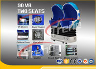 Blue Virtual Shooting 9D Action Cinema 360 Degree Memutar Layar Sentuh HD 1080P