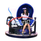 2 Player Roller Coaster Mesin Telur Bioskop Virtual Reality 9D Dengan Film 360 Degree