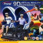Eksklusif Immersive 9D VR Simulator VR Pengalaman Kursi Mewah Untuk Taman Hiburan