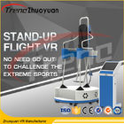 3 DOF Electric Stand Up Flight VR Simulator Dengan layar 5.5 Inch HD 2K