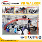 220V Black Virtual Reality Walker Mendukung Multiplayer Interactive Games Online