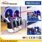 Alat Hiburan Taman Hiburan Funny 9d VR Simulator 220V Electric System
