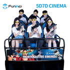 Film Gerak Interaktif 5d 6d 7D Movie Theater 6 Platform Listrik Dof