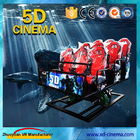 Perlengkapan Hiburan Anak-anak Bioskop Mobile 5D Dengan Efek Khusus 220 V