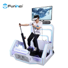 9D Vr Skiing Simulator Berdiri Penerbangan Virtual Roller Coaster Simulator