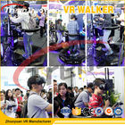 800 Watt Shooting Game Pertempuran 9D VR Treadmill Virtual Run VR Walker Simulator