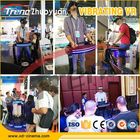 9D Virtual Reality Treadmill Taman Hiburan Peralatan Olahraga Dengan Efek Kebugaran