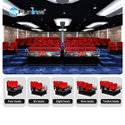 Tipe layar 5D Bioskop Untuk Taman Trampolin Sistem Listrik