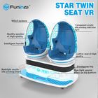 20 PCS VR Games 9D Virtual Reality Cinema dengan Electric Motor System / Two Egg Cabins
