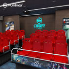 220V Theater Amazing Gun Shooting 7D Cinema Simulator Dengan Sistem Listrik / Hidrolik