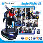Mesin Game 9D VR Virtual Reality Headset Simulator penerbangan dalam ruangan Taman Hiburan naik