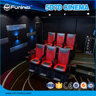 Kursi Gerak Peralatan Bioskop Kino 5D 6D 7D 9D Untuk Taman Hiburan