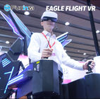 Eagle Flight VR 9D Game Simulator Wahana Dewasa Untuk Taman Hiburan Warna Hitam