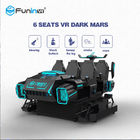9D Virtual Reality Simulator yang menarik, 6 Seater VR Cinema Theater Tank Shape