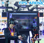 Arcade Gun Shoot Game 9D Virtual Reality Simulator Untuk 2 Pemain