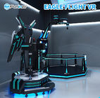Tampilan 360 Derajat Interaktif 9D VR Cinema Eagle Flight Simulator Dengan Senapan Menembak 220V