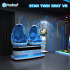 Biru + Putih 9D Virtual Reality Cinema Egg Untuk Shopping Mall Garansi 1 Tahun