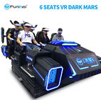 Kids Park Family 6 Kursi 9D VR Simulator Dengan Platform Crank Listrik