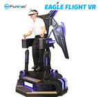 1260 * 1260 * 2450mm 9D VR Eagle Flight Cinema Simulator 2.0kw + 200 Kg VR 360 Terbang Mesin permainan Untuk Taman Hiburan