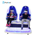 1 Kursi 2 Kursi 3 Kursi 9D VR Simulator / Kursi Telur VR Berputar 360 Derajat Untuk Taman Hiburan
