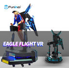 Beban terukur 150kg Stand Up Flight VR Simulator Di Taman Hiburan