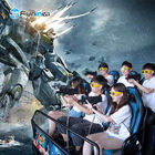 Game Menembak VR 7D Cinema Simulator Rider Metal Screen 6/9 Kursi