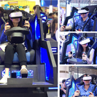 Virtual Reality 9d VR Game Online 360 ​​shooting Car Racing Games 9D Race Car Simulator VR Driving