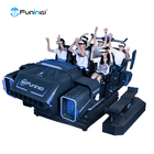 9D VR 6 kursi mesin simulator bioskop Nilai beban 600KG VR Motion Platform Darkness Spaceship Simulator
