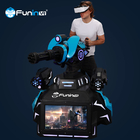 Jual panas gatling gun shooting arcade game machine virtual reality 9d VR walker shooting platform berdiri 9d vr