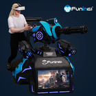Jual panas gatling gun shooting arcade game machine virtual reality 9d VR walker shooting platform berdiri 9d vr