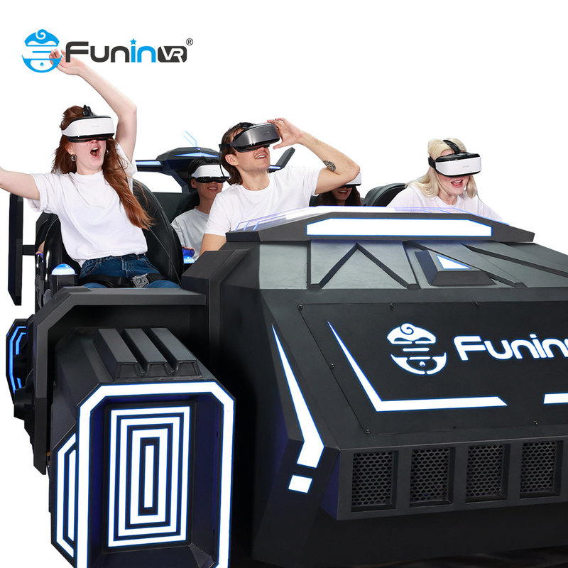 9d Virtual Reality Multiplayer Game Vr Simulator Game Machine 6 Kursi Racing Simulator Bioskop 9d Vr