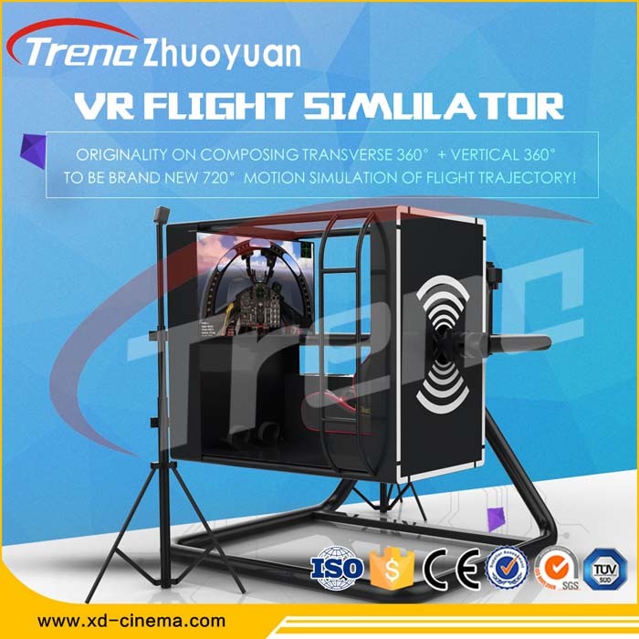 720 Derajat Rotating Cockpit VR Virtual Reality Flight Simulator VR Glasses