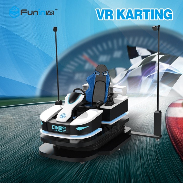 Satu Kursi 9D VR Simulator Hot Vr Simulator Mobil Mengemudi Racing Untuk VR Game Center