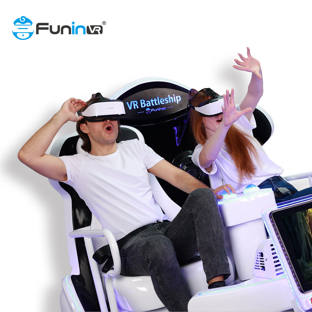 Virtual Reality VR 9D Cinema Harga Pabrik 9d vr kacamata 3d 2 Kursi 200kg VR Amusement Game 9d simulador cinema