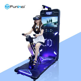 1 pemain Sepeda Stasioner Virtual Reality Dalam Ruangan / Sepeda Latihan Layanan Desain Naik Virtual