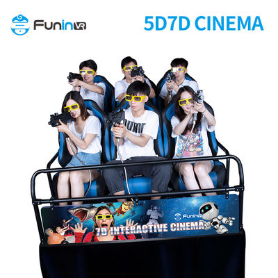 bahan logam 7D Cineme 5D Cinema Simulator 3D 4D 5D 6D Cinema Theater Movie Motion