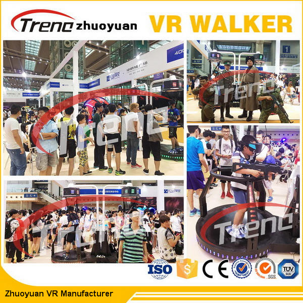 Funny Games Amusement Park Equipment Sport Virtual Reality Treadmill Dengan Efek Kebugaran