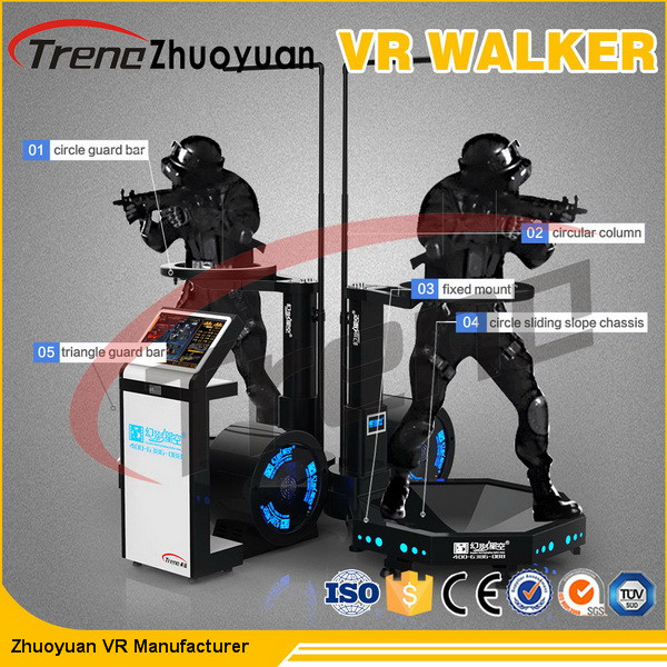 VS Game Fighting Dan Fitness Sport Virtual Reality Treadmill Untuk Tempat Wisata