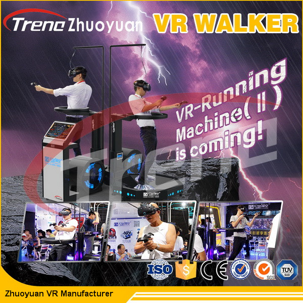 220 V Taman Safari Black Virtual Reality Walker VR 360 derajat Immersion 140 Kg