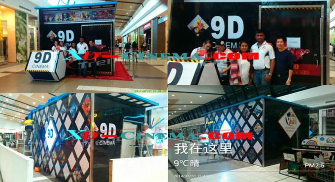6 Setas 7D Simulator Cinema 70 PCS 5D Film Amusement Park Gun Shooting