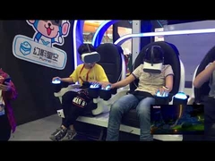 Mesin VR Produk Luar Biasa Penahan Beban 9D 4 kursi Proyek Game Cinema
