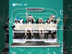 Temukan tingkat berikutnya dari hiburan dengan 9D Virtual Reality Simulator Surround Sound Low Maintenance 220V Voltage