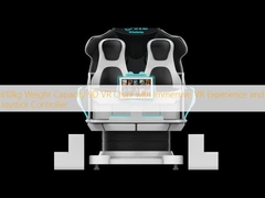 Kapasitas Berat 610kg Kursi VR 9D dengan Pengalaman VR Immersif dan Joystick Controller