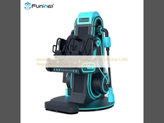 Merendam diri Anda dalam Virtual Reality dengan 9D VR Chair's 360 Degree Rotation dan 55 Inch Screen