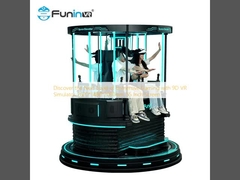 Temukan tingkat berikutnya dari game immersive dengan 9D VR Simulator 2620*1480*2080mm 55 Inch Screen