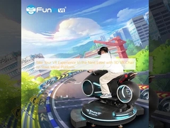 Tingkatkan Pengalaman VR Anda ke Tingkat Berikutnya dengan Kursi VR 9D di Platform Logam Baja