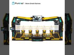 Pengalaman Ultimate Virtual Reality Petualangan dengan kami 9D VR Kursi Nominal Beban 500kg 3146kg Kapasitas